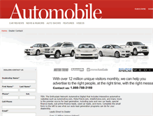 Tablet Screenshot of dealer.automobilemag.com